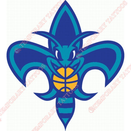 New Orleans Hornets Customize Temporary Tattoos Stickers NO.1111